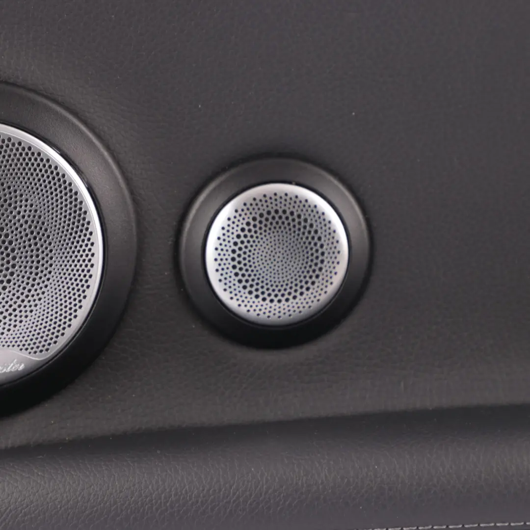 Mercedes A205 Cabrio Door Card Cover Rear Right O/S Trim Panel Black Leather - SKU A2056902000 - Part number A2056902000