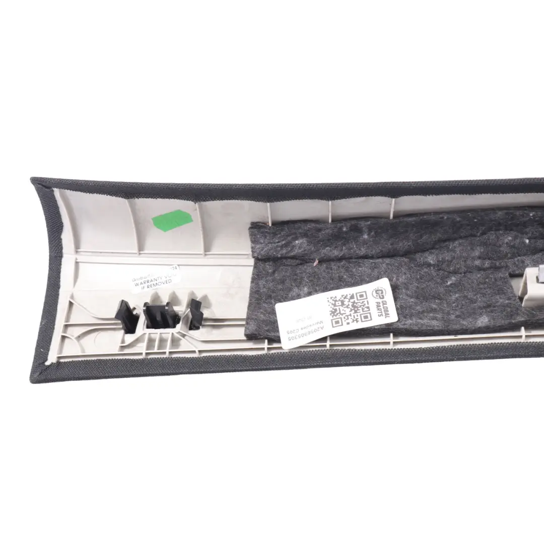 A-Pillar Column Trim Cover Panel Front Left N/S to Mercedes C205 Coupe with Part number A2056905305 Mercedes C205 Coupe A-Pillar Column Trim Cover Panel Front Left N/S - SKU A2056905305 - Part number A2056905305