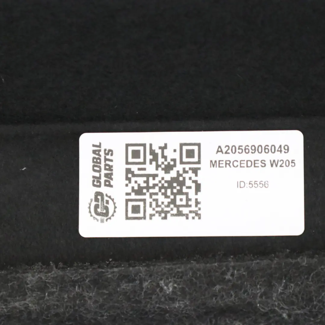 Mercedes W205 Scaffale posteriore Portapacchi Grigio - SKU A2056906049 - Numero di parte A2056906049