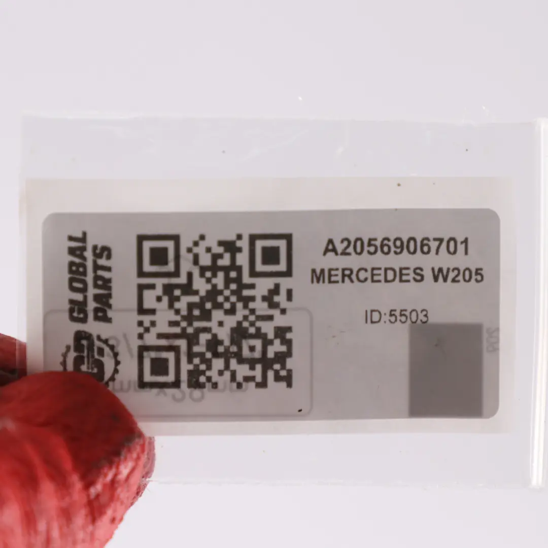 Mercedes W205 C Embellecedor Pilar Panel Trasero derecha Gris - SKU A2056906701 - Número de pieza A2056906701