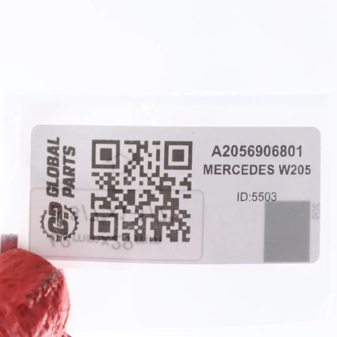 Mercedes W205 C Pillar Cover Trim Rear Left N/S Panel Grey - SKU A2056906801 - Part number A2056906801