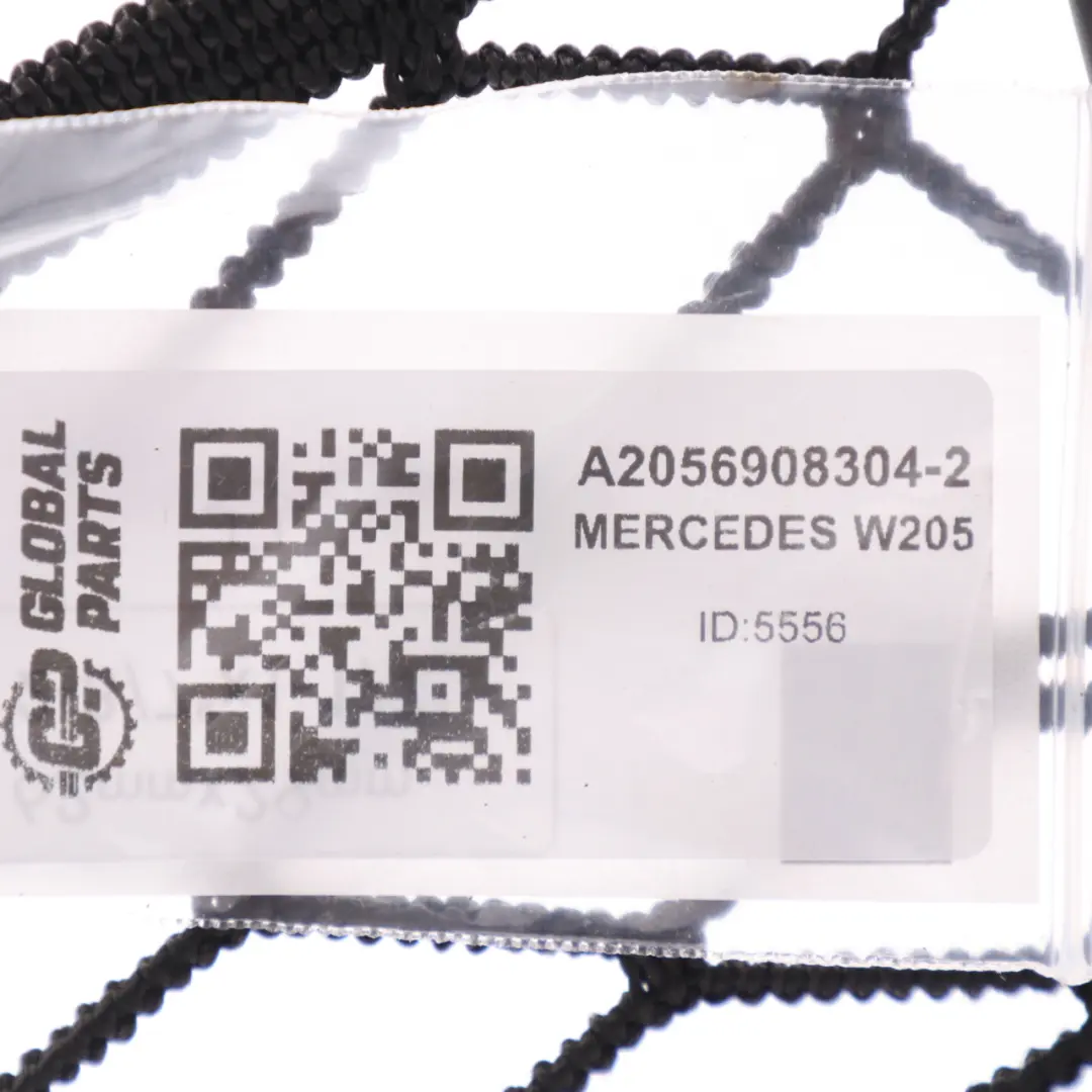 Maletero Izquierdo N/S Panel Lateral Red de Almacenamiento para Mercedes W205 con número de pieza A2056908304 Mercedes W205 Maletero Izquierdo N/S Panel Lateral Red de Almacenamiento - SKU A2056908304-2 - Número de pieza A2056908304
