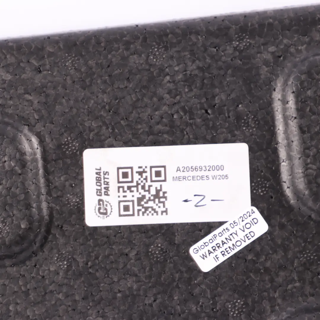Trunk Floor Lining Brace Cover Insert to Mercedes W205 C238 Rear with Part number A2056932000 Mercedes W205 C238 Rear Trunk Floor Lining Brace Cover Insert - SKU A2056932000 - Part number A2056932000