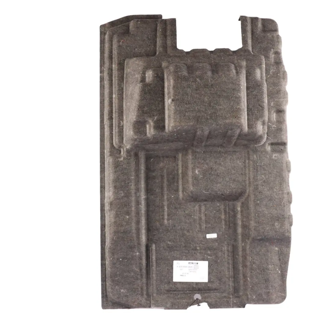 Trunk Floor Storage Well Insert Covering Panel to Mercedes A205 Cabrio with Part number A2056940426 Mercedes A205 Cabrio Trunk Floor Storage Well Insert Covering Panel - SKU A2056940426 - Part number A2056940426