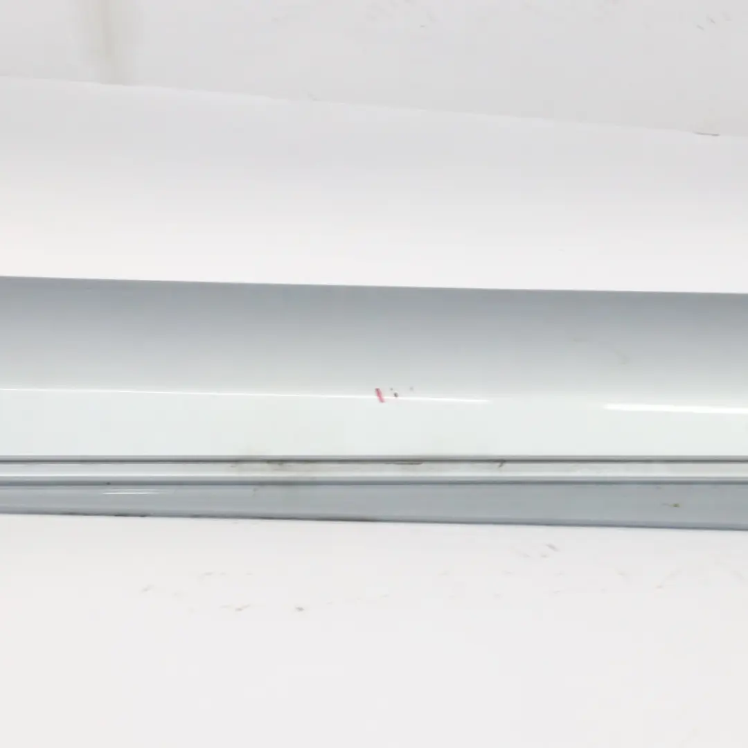 Mercedes W205 Side Skirt Left N/S Door Sill Cover Diamond Silver Metallic - 988 - SKU A2056980154-DSI - Part number A2056980154