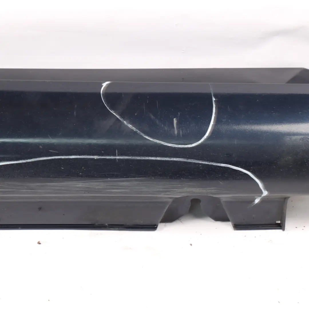 Side Skirt Right O/S Door Sill Cover Cavansite Blue Metallic - 890 Mercedes W205 - SKU A2056980254-CVB - Part number A2056980254