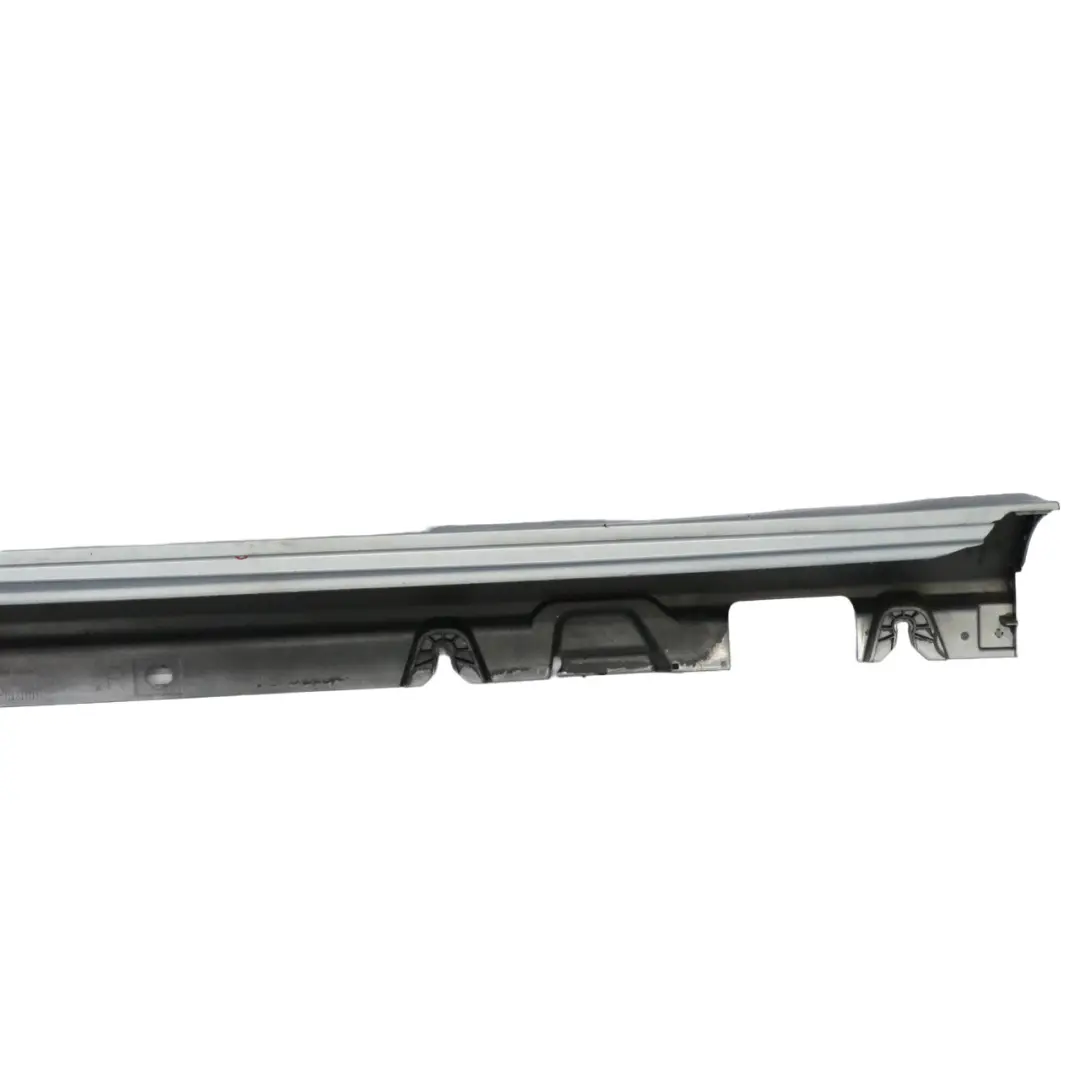 Mercedes W205 Side Skirt Right O/S Door Sill Cover Diamond Silver Metallic - 988 - SKU A2056980254-DSI - Part number A2056980254