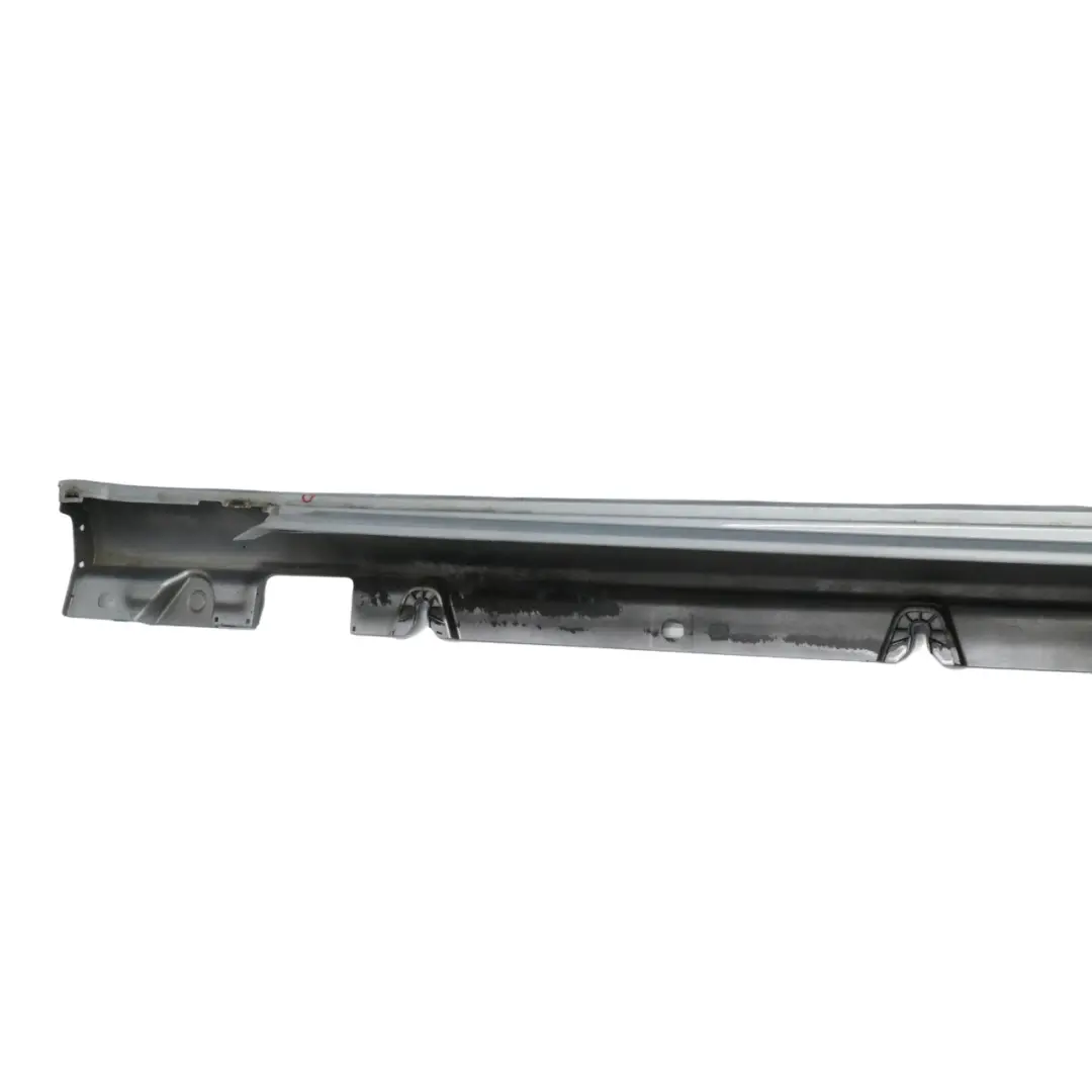 Mercedes W205 Side Skirt Right O/S Door Sill Cover Diamond Silver Metallic - 988 - SKU A2056980254-DSI - Part number A2056980254