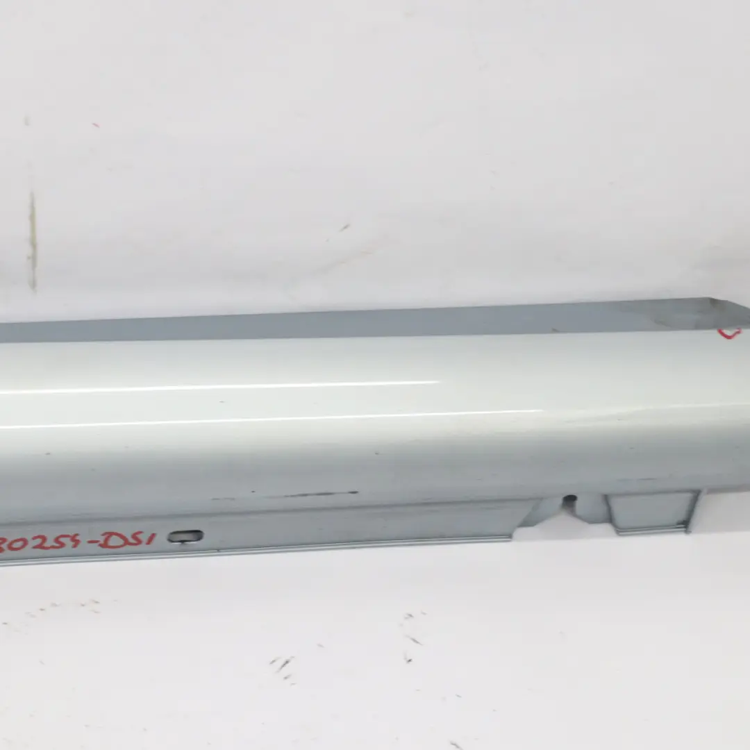 Mercedes W205 Side Skirt Right O/S Door Sill Cover Diamond Silver Metallic - 988 - SKU A2056980254-DSI - Part number A2056980254
