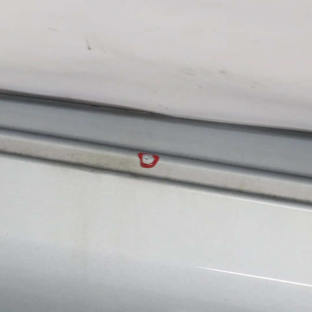 Mercedes W205 Side Skirt Right O/S Door Sill Cover Diamond Silver Metallic - 988 - SKU A2056980254-DSI - Part number A2056980254