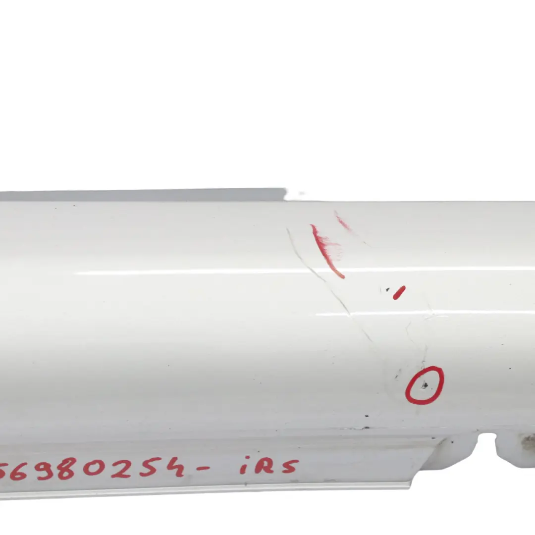 Side Skirt Right O/S Door Sill Cover Iridium Silver Metallic - 775 to Mercedes W205 with Part number A2056980254 Mercedes W205 Side Skirt Right O/S Door Sill Cover Iridium Silver Metallic - 775 - SKU A2056980254-IRS - Part number A2056980254