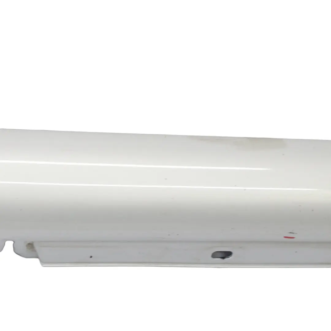 Mercedes W205 Side Skirt Right O/S Door Sill Cover Iridium Silver Metallic - 775 - SKU A2056980254-IRS - Part number A2056980254