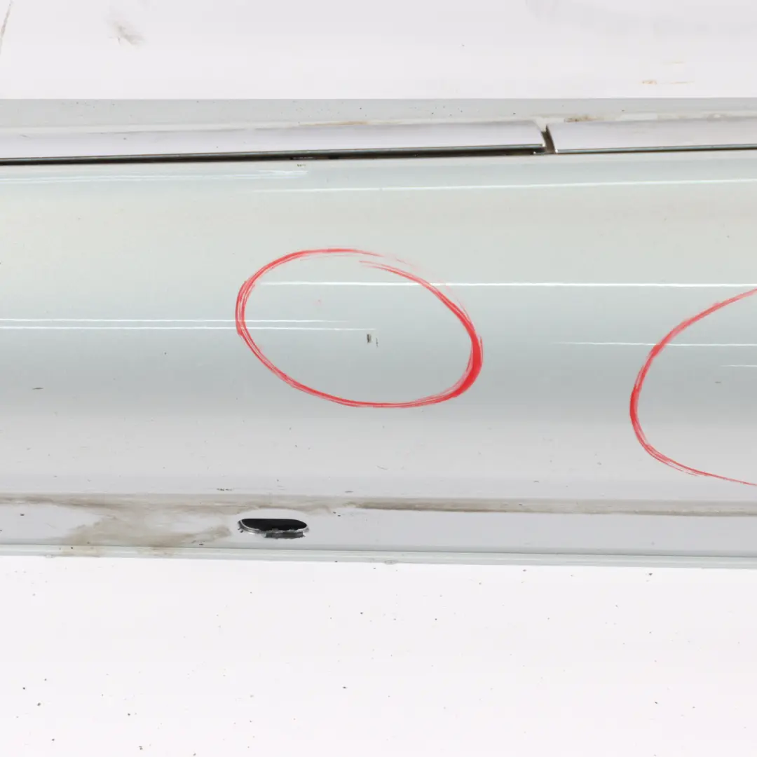 Side Skirt Left N/S Door Sill Cover Iridium Silver Metallic - 775 to Mercedes W205 with Part number A2056980354 Mercedes W205 Side Skirt Left N/S Door Sill Cover Iridium Silver Metallic - 775 - SKU A2056980354-IRS - Part number A2056980354