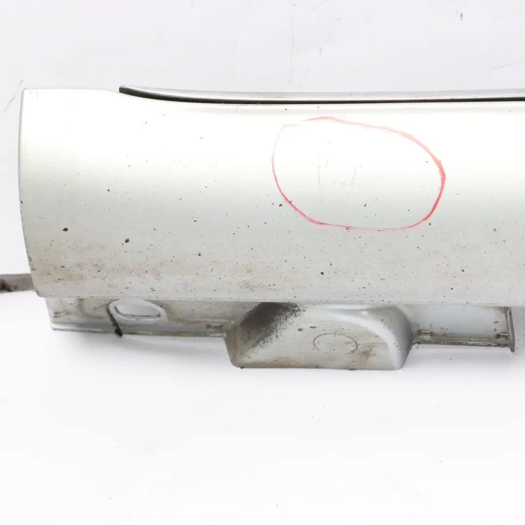 Side Skirt Left N/S Door Sill Cover Iridium Silver Metallic - 775 to Mercedes W205 with Part number A2056980354 Mercedes W205 Side Skirt Left N/S Door Sill Cover Iridium Silver Metallic - 775 - SKU A2056980354-IRS - Part number A2056980354