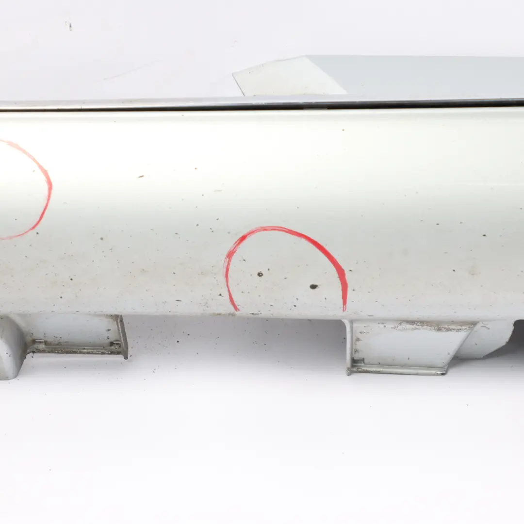 Side Skirt Left N/S Door Sill Cover Iridium Silver Metallic - 775 to Mercedes W205 with Part number A2056980354 Mercedes W205 Side Skirt Left N/S Door Sill Cover Iridium Silver Metallic - 775 - SKU A2056980354-IRS - Part number A2056980354