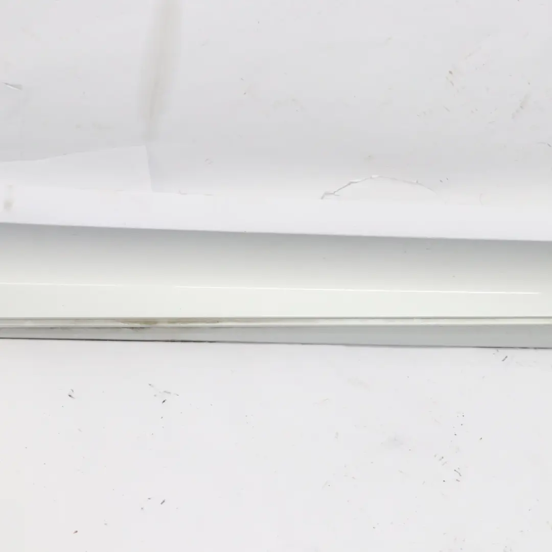 Mercedes W205 Side Skirt Left N/S Door Sill Cover Iridium Silver Metallic - 775 - SKU A2056980354-IRS1 - Part number A2056980354