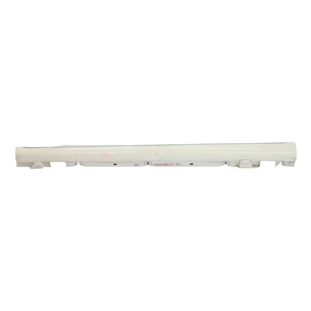 Mercedes W205 Próg Lewy Listwa Progowa Nakładka Polar White Biały - 149 - SKU A2056980354-POL - Numer Części A2056980354