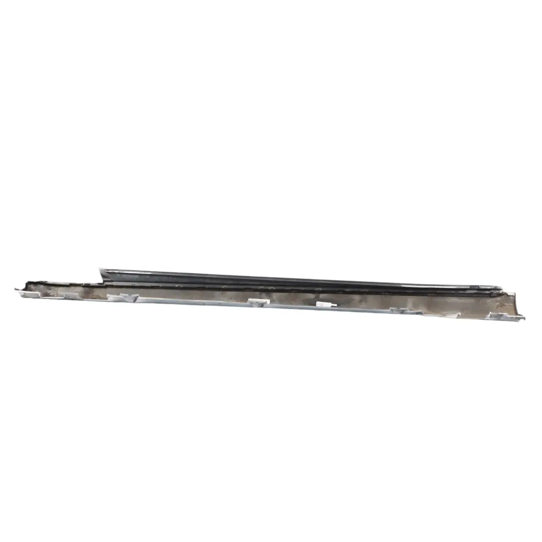 Mercedes W205 Side Skirt Right O/S Door Sill Cover Iridium Silver Metallic - 775 - SKU A2056980454-IRS - Part number A2056980454