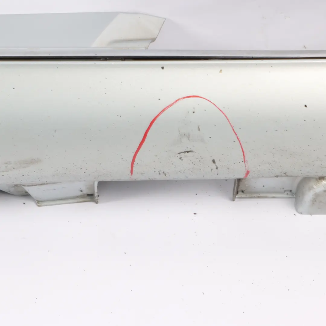 Side Skirt Right O/S Door Sill Cover Iridium Silver Metallic - 775 to Mercedes W205 with Part number A2056980454 Mercedes W205 Side Skirt Right O/S Door Sill Cover Iridium Silver Metallic - 775 - SKU A2056980454-IRS - Part number A2056980454