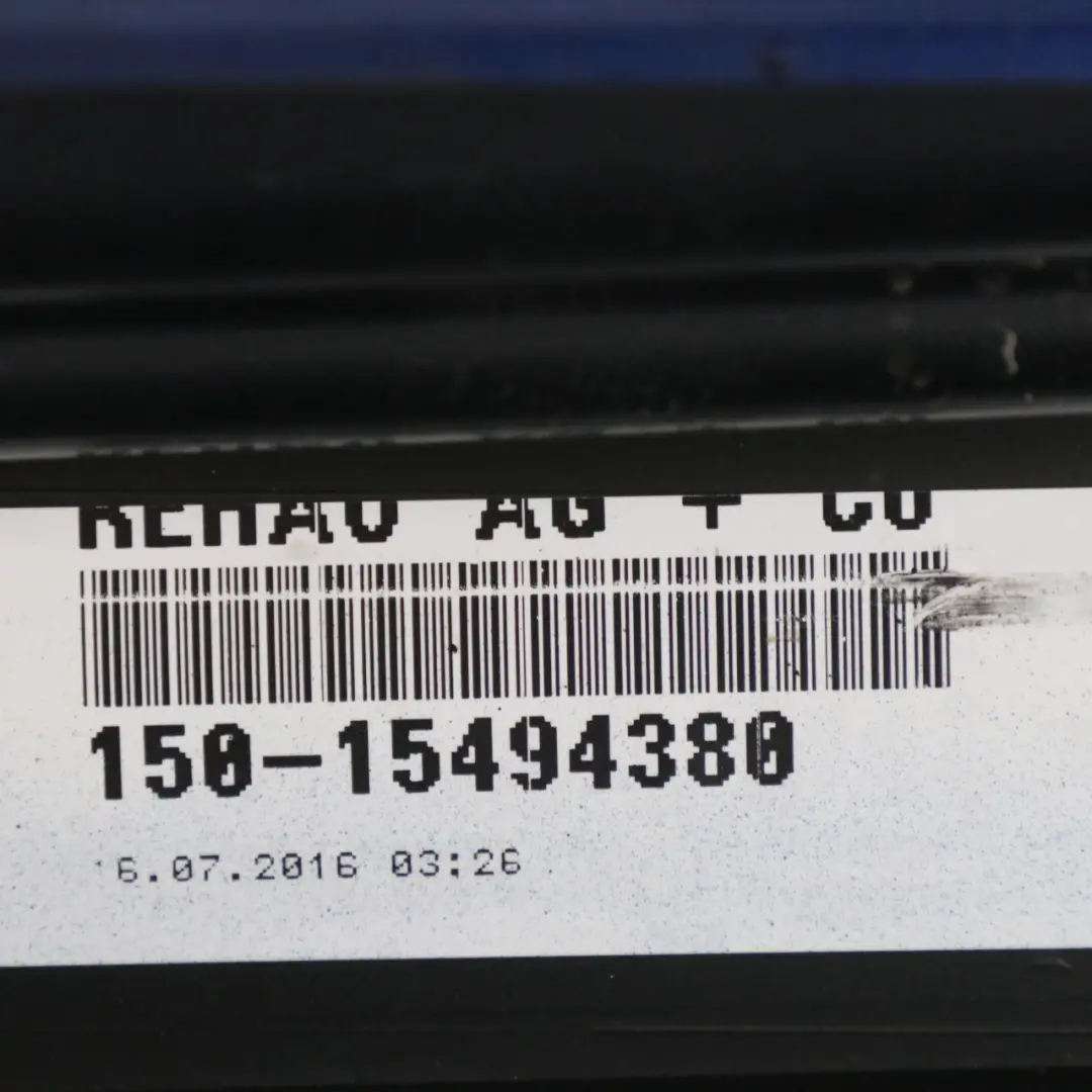 Mercedes A205 Faldón lateral derecho Cubre umbral AMG Azul brillante - 896 - SKU A2056980600-BRB - Número de pieza A2056980600