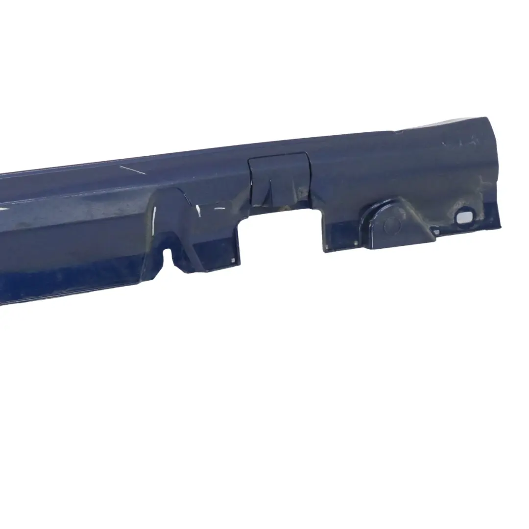 Mercedes A205 Side Skirt Right O/S AMG Sill Cover Brilliant Blue Metallic - 896 - SKU A2056980600-BRB - Part number A2056980600