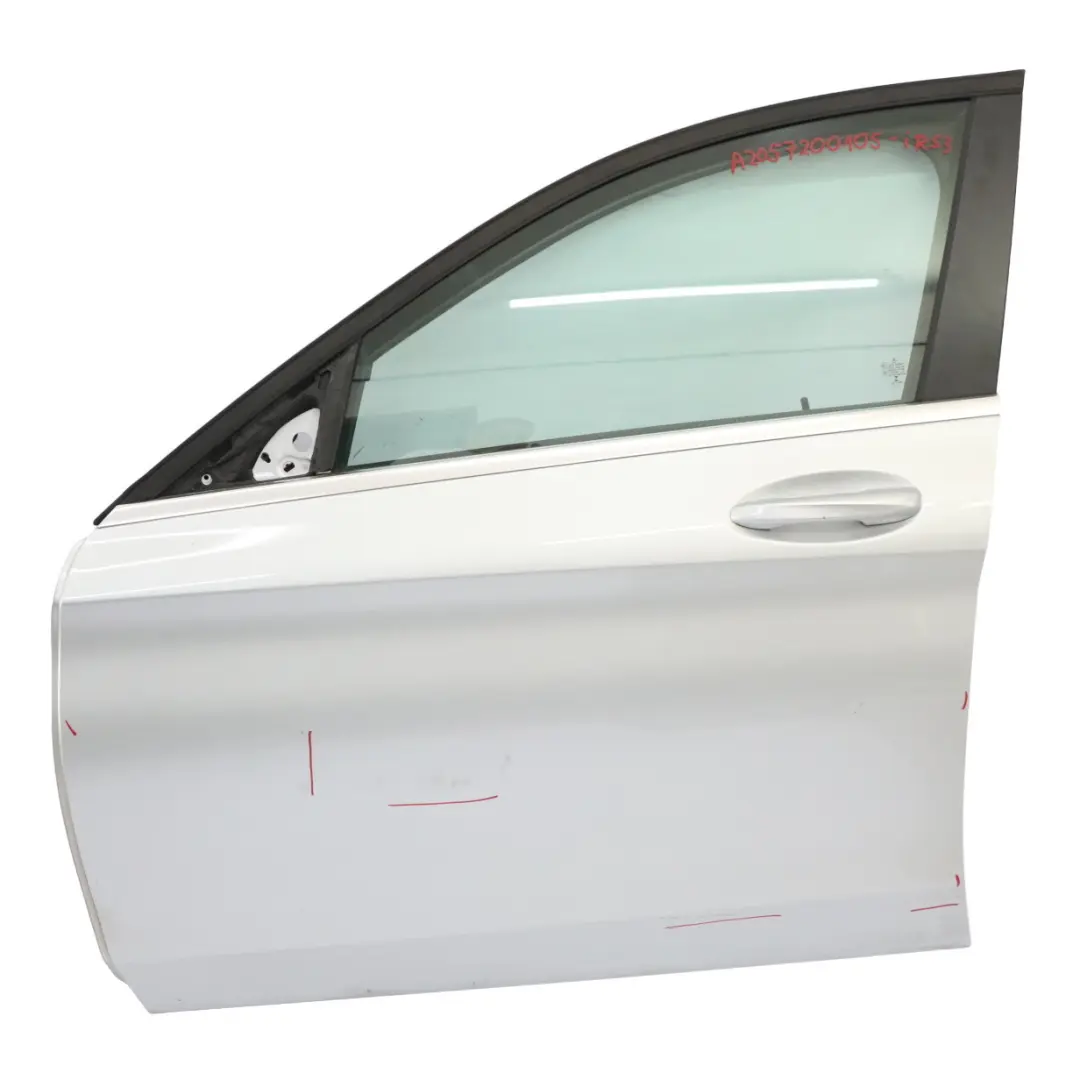 Porta anteriore sinistra Iridium Silver Metallic - 775 per Mercedes W205 con numero di parte A2057200105 Mercedes W205 Porta anteriore sinistra Iridium Silver Metallic - 775 - SKU A2057200105-IRS3 - Numero di parte A2057200105
