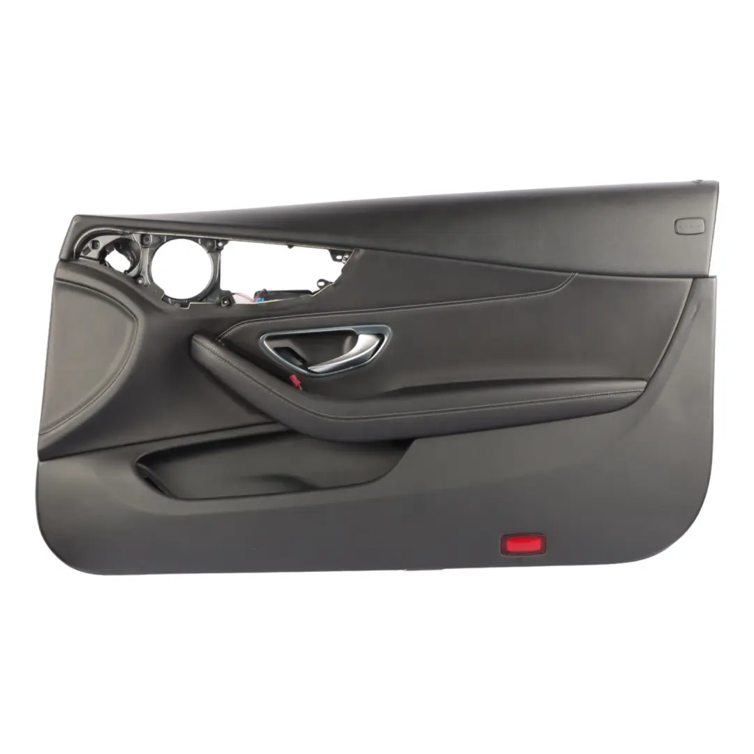 Door Card Front Right O/S Lining Panel Leather Black to Mercedes A205 with Part number A2057201014 Mercedes A205 Door Card Front Right O/S Lining Panel Leather Black - SKU rhd-A2057201014 - Part number A2057201014