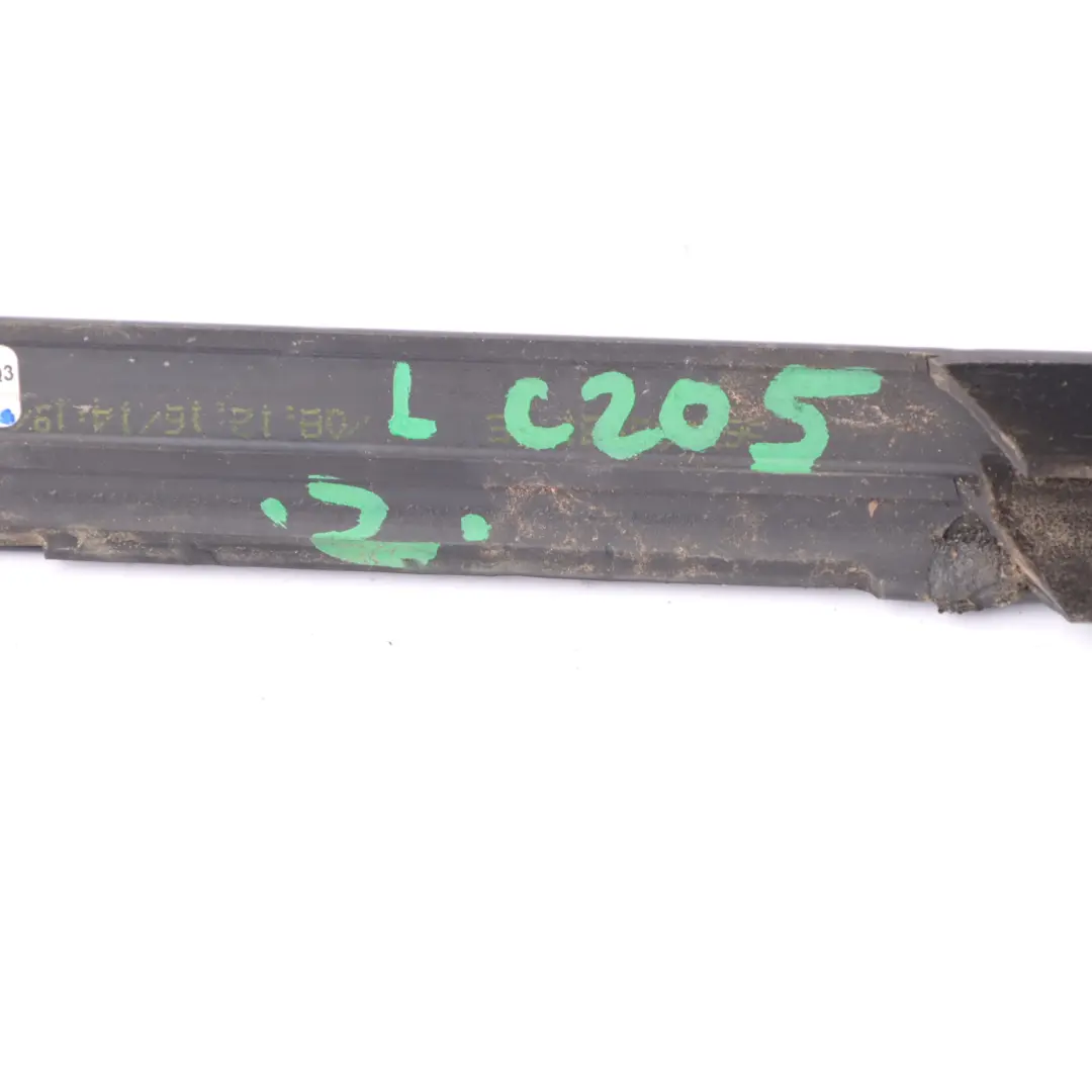 Door Left N/S Cover Moulding Trim to Mercedes W205 Passenger with Part number A2057208713 Mercedes W205 Passenger Door Left N/S Cover Moulding Trim - SKU A2057208713 - Part number A2057208713