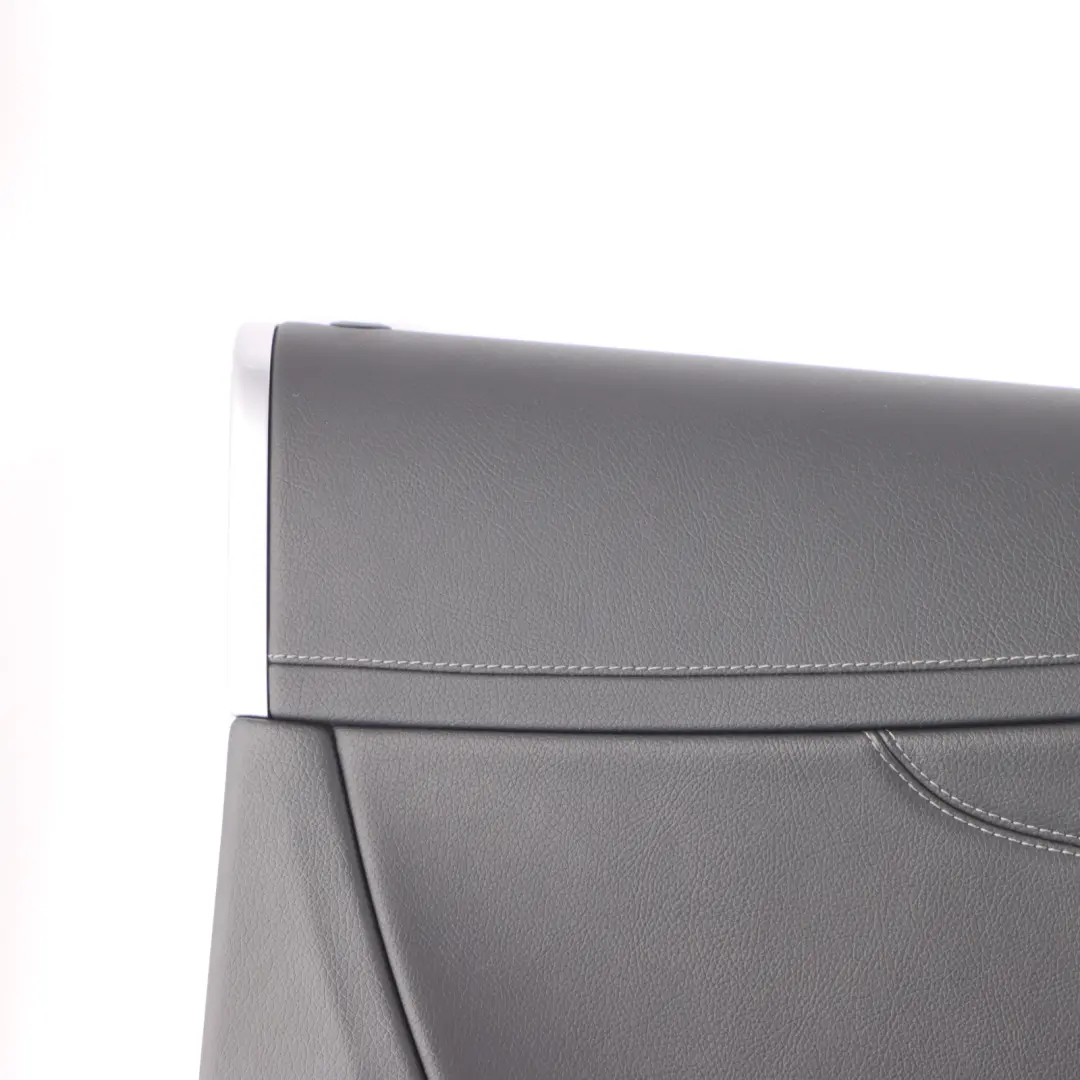 Mercedes C205 Door Card Panel Trim Front Left N/S Black Leather - SKU rhd-A2057209331 - Part number A2057209331