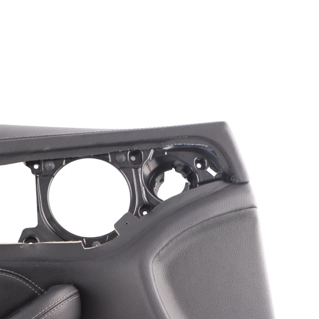 Mercedes C205 Door Card Panel Trim Front Left N/S Black Leather - SKU rhd-A2057209331 - Part number A2057209331