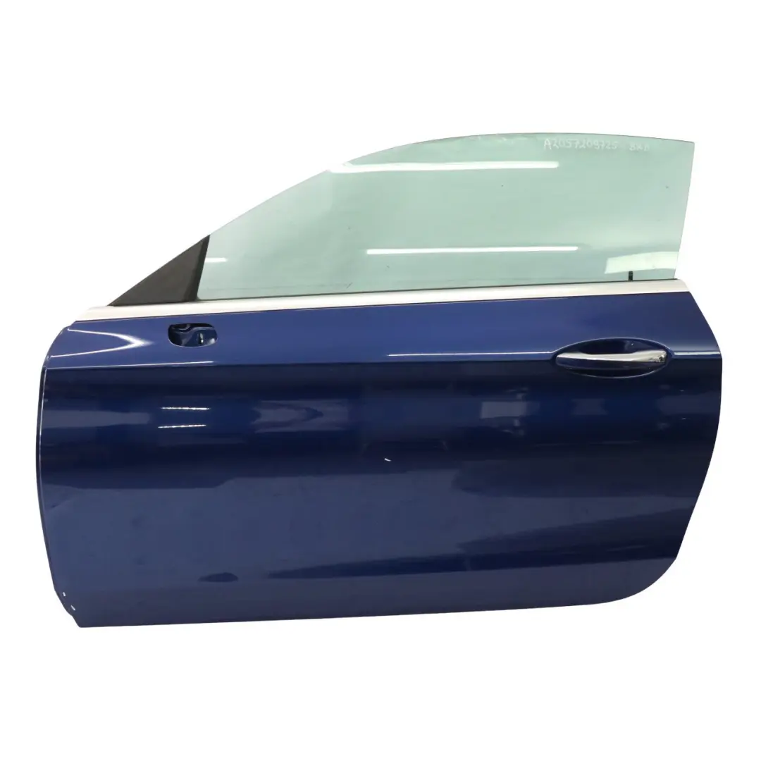 Porta anteriore sinistra Coupe Cabrio Blu brillante - 896 per Mercedes C205 A205 con numero di parte A2057209726 Mercedes C205 A205 Porta anteriore sinistra Coupe Cabrio Blu brillante - 896 - SKU A2057209726-BRB - Numero di parte A2057209726