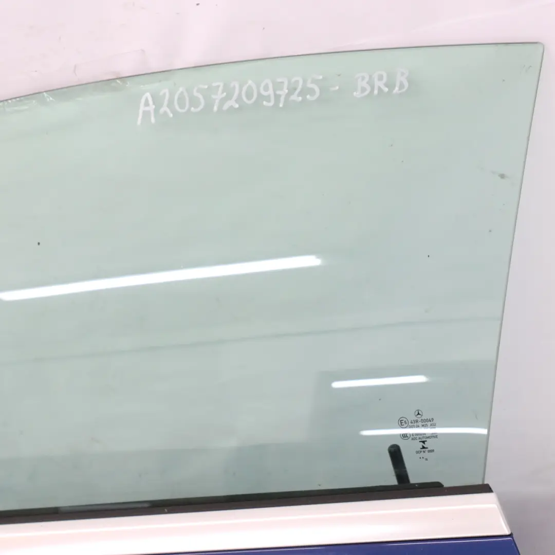 Mercedes C205 A205 Drzwi Lewe Przednie Brilliant Blue Niebieski Metalik 896 - SKU A2057209726-BRB - Numer Części A2057209726
