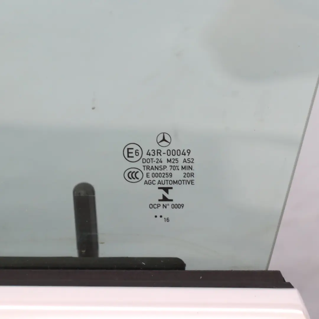 Door Front Left N/S Coupe Cabrio Brilliant Blue - 896 to Mercedes C205 A205 with Part number A2057209726 Mercedes C205 A205 Door Front Left N/S Coupe Cabrio Brilliant Blue - 896 - SKU A2057209726-BRB - Part number A2057209726