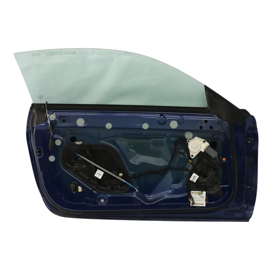 Tür vorne links Coupe Cabrio Brillantblau - 896 für Mercedes C205 A205 mit Teilenummer A2057209726 Mercedes C205 A205 Tür vorne links Coupe Cabrio Brillantblau - 896 - SKU A2057209726-BRB - Teilenummer A2057209726