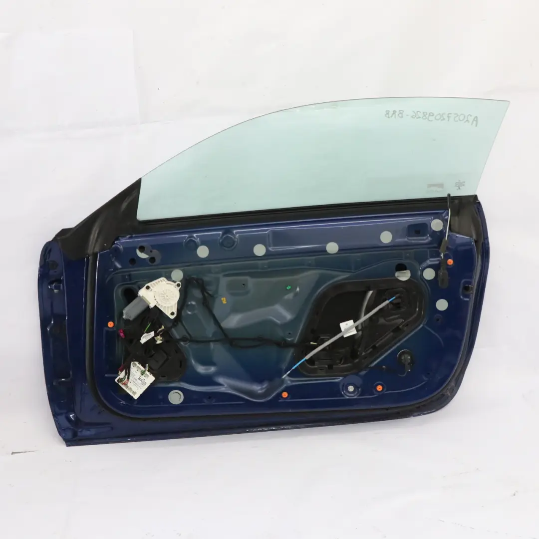 Mercedes C205 A205 Door Front Right O/S C-Class Brilliant Blue Metallic - 896 - SKU A2057209826-BRB - Part number A2057209826