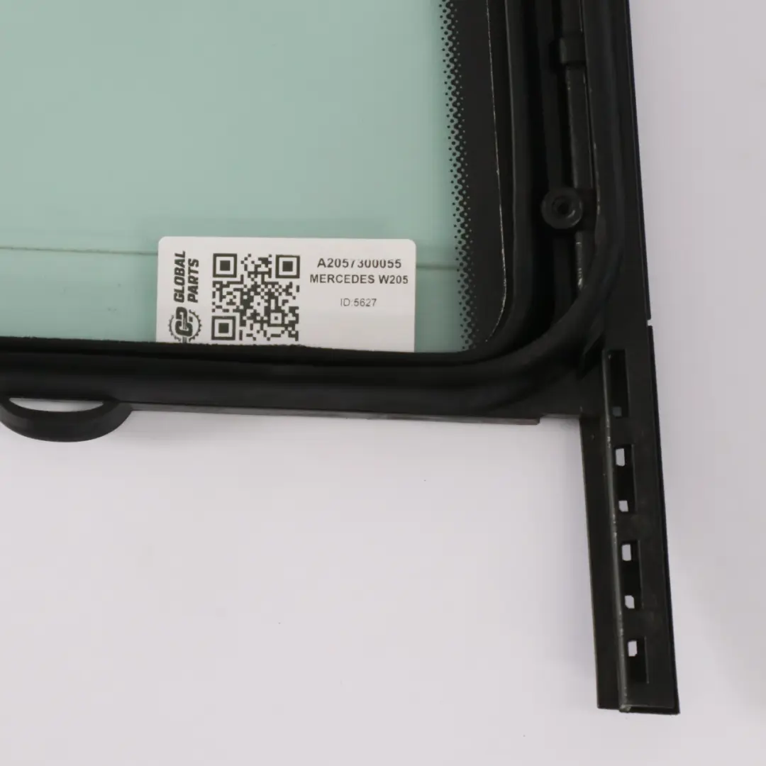 Mercedes W205 Vetro Quartiere Porta Posteriore Sinistra AS2 - SKU A2057300055 - Numero di parte A2057300055
