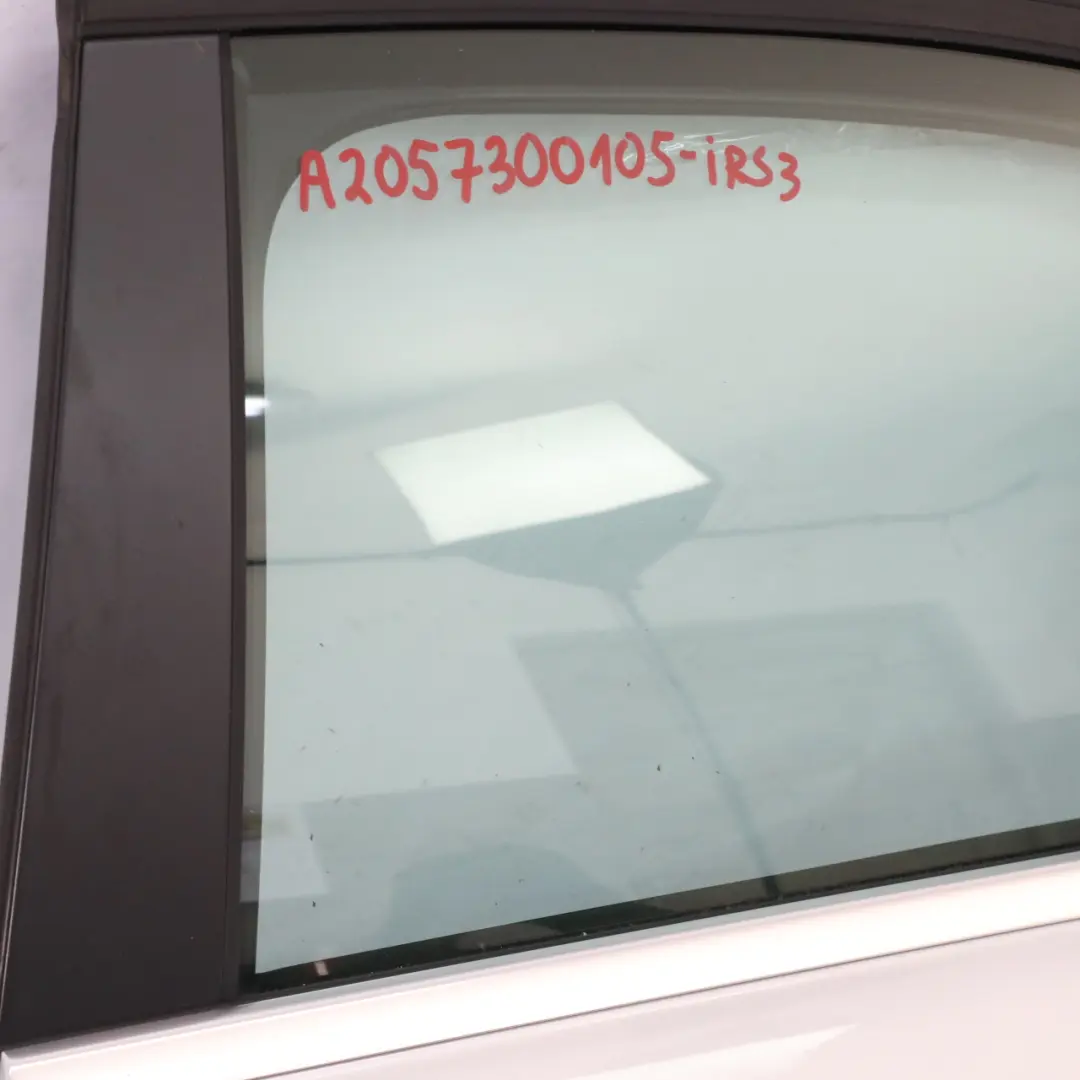 Mercedes W205 Door Rear Left N/S Iridium Silver Metallic - 775 - SKU A2057300105-IRS3 - Part number A2057300105