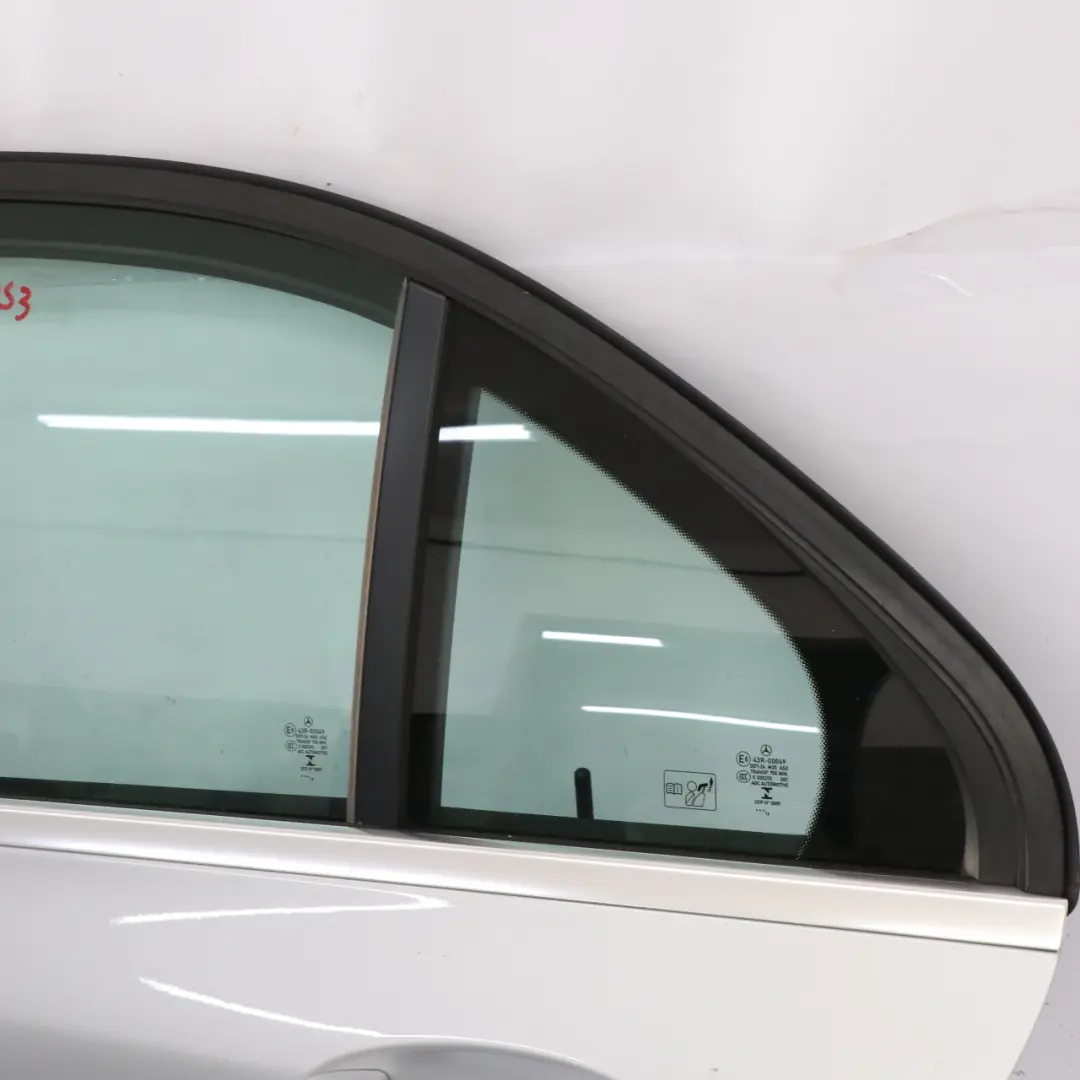Mercedes W205 Door Rear Left N/S Iridium Silver Metallic - 775 - SKU A2057300105-IRS3 - Part number A2057300105