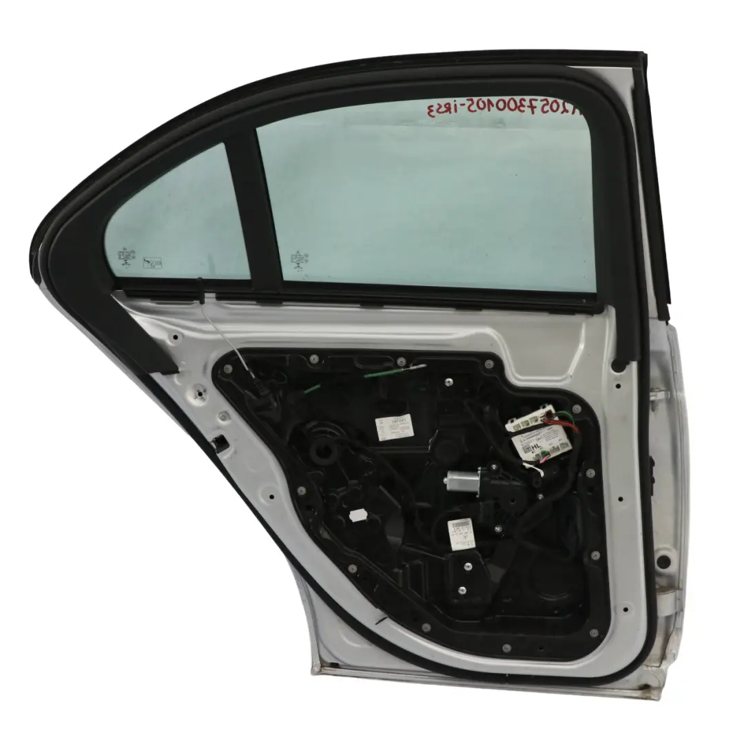 Mercedes W205 Porta posteriore sinistra Iridium Silver Metallic - 775 - SKU A2057300105-IRS3 - Numero di parte A2057300105