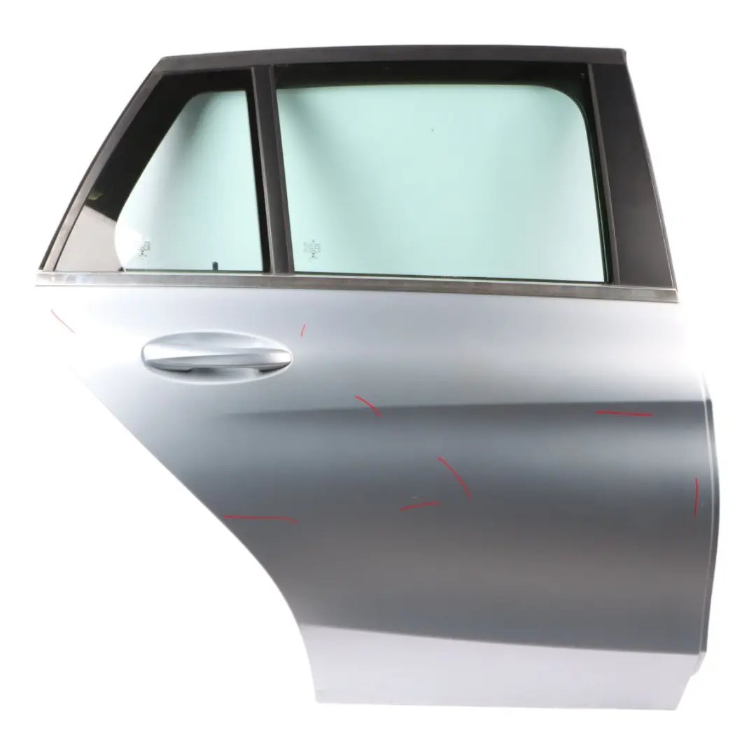 Door Rear Right O/S Diamond Silver Metallic - 988 to Mercedes S205 Estate with Part number A2057300405 Mercedes S205 Estate Door Rear Right O/S Diamond Silver Metallic - 988 - SKU A2057300405-DSI - Part number A2057300405