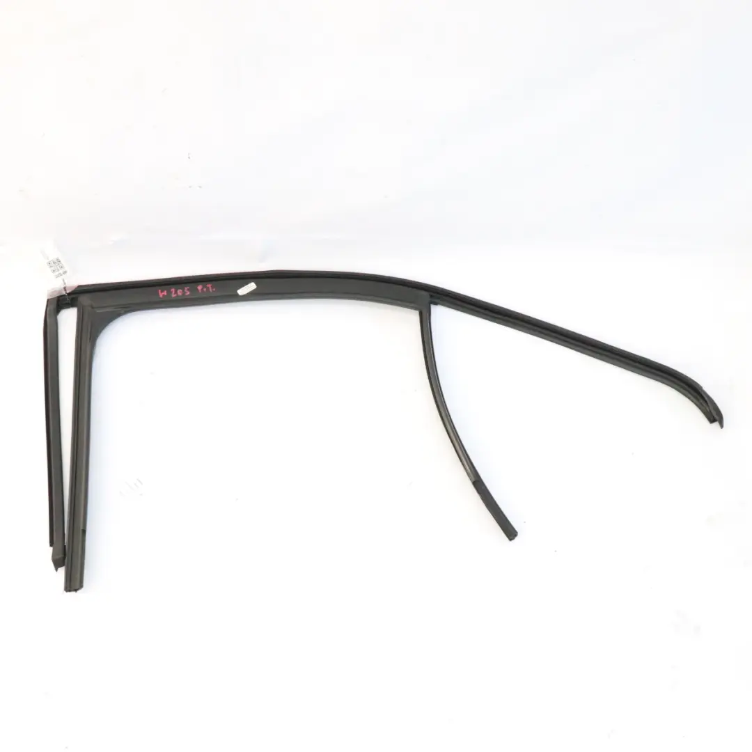 Mercedes W205 Window Guide Rail Seal Door Rear Right O/S - SKU A2057356000 - Part number A2057356000
