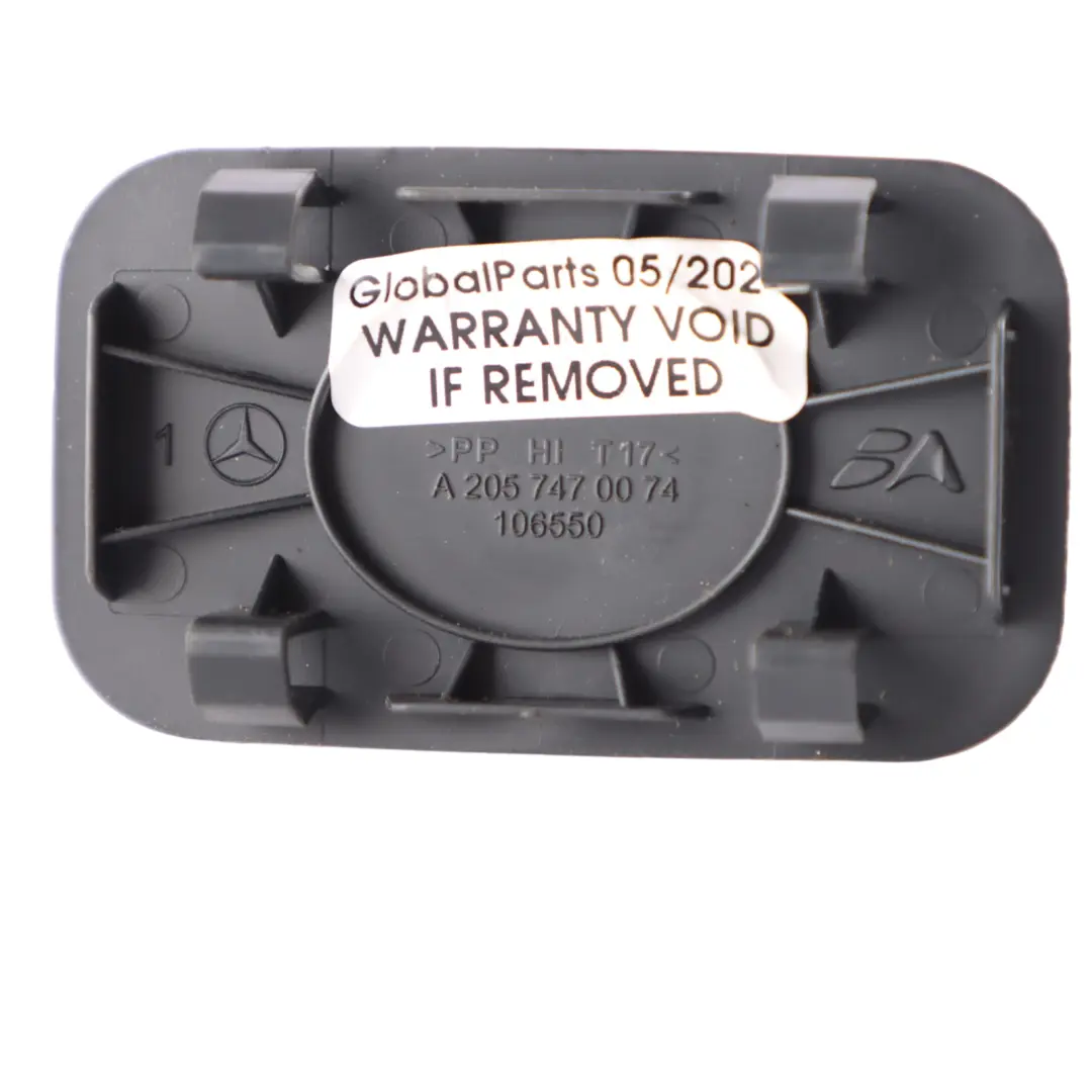 Striscia copertura inferiore posteriore Porta Trim per Mercedes A205 con numero di parte A2057470074 Mercedes A205 Striscia copertura inferiore posteriore Porta Trim - SKU A2057470074 - Numero di parte A2057470074