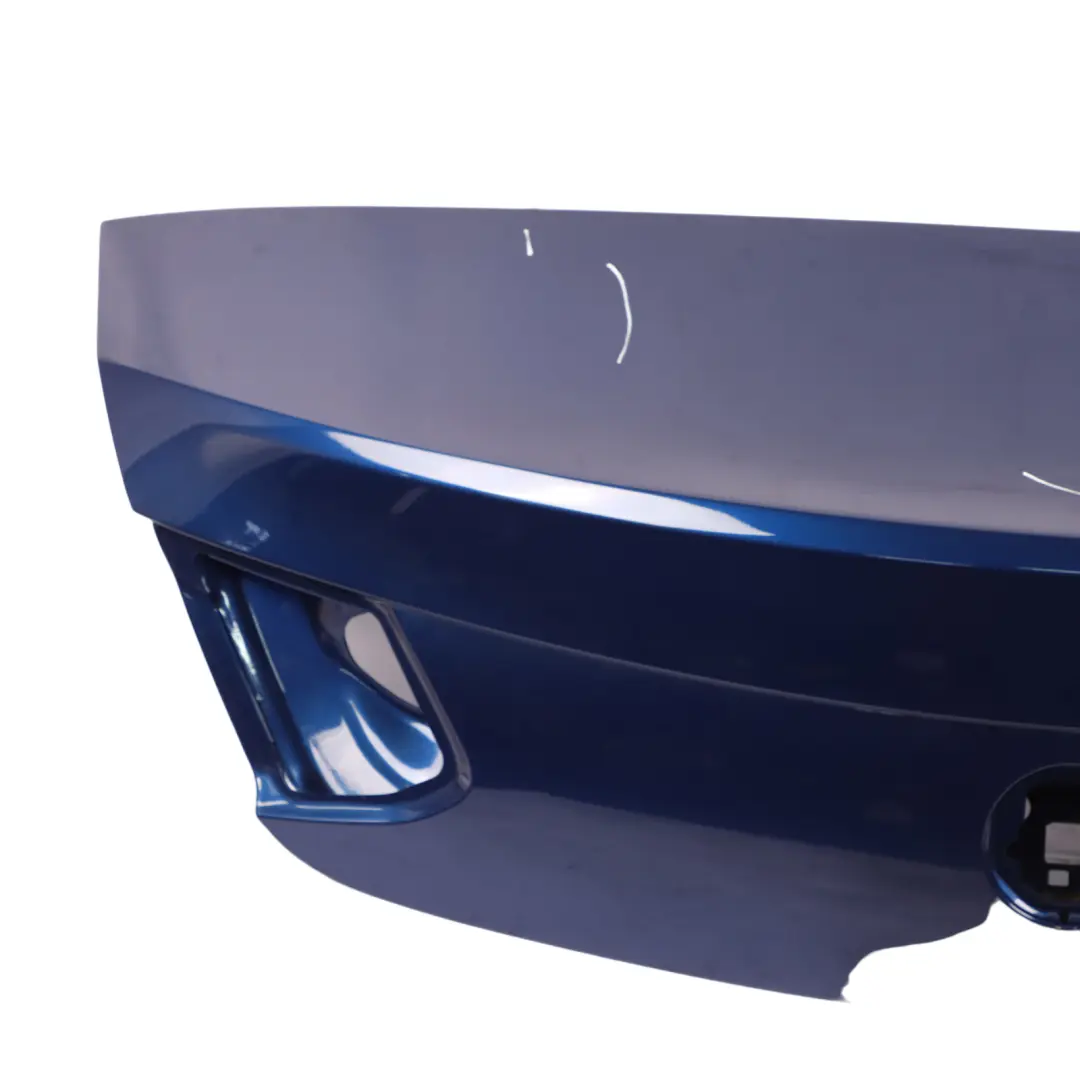 Boot Trunk Lid Tailgate Brilliant Blue Metallic - 896 to Mercedes A205 Convertible with Part number A2057506100 Mercedes A205 Convertible Boot Trunk Lid Tailgate Brilliant Blue Metallic - 896 - SKU A2057506100-BRB - Part number A2057506100