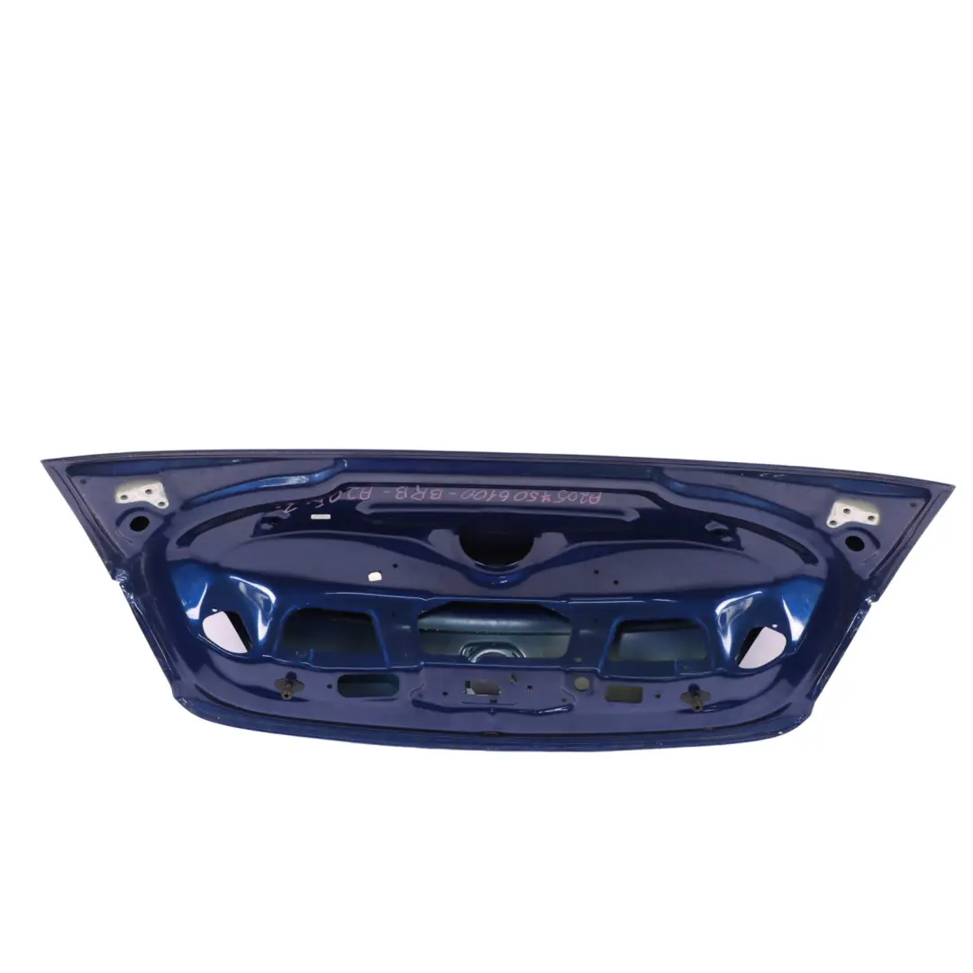Boot Trunk Lid Tailgate Brilliant Blue Metallic - 896 to Mercedes A205 Convertible with Part number A2057506100 Mercedes A205 Convertible Boot Trunk Lid Tailgate Brilliant Blue Metallic - 896 - SKU A2057506100-BRB - Part number A2057506100