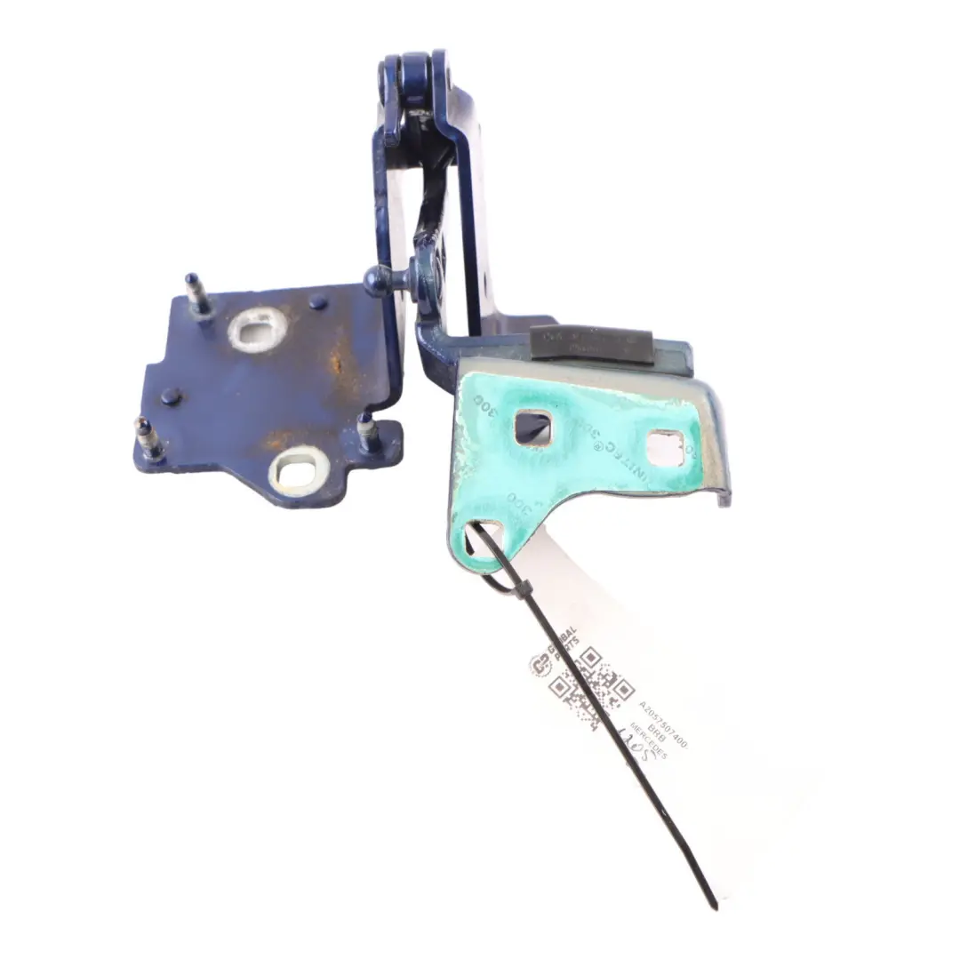 Trunk Lid Hinge Mercedes A205 Right O/S Brilliant Blue Metallic 896 to with Part number A2057507400 Trunk Lid Hinge Mercedes A205 Right O/S Brilliant Blue Metallic 896 - SKU A2057507400-BRB - Part number A2057507400