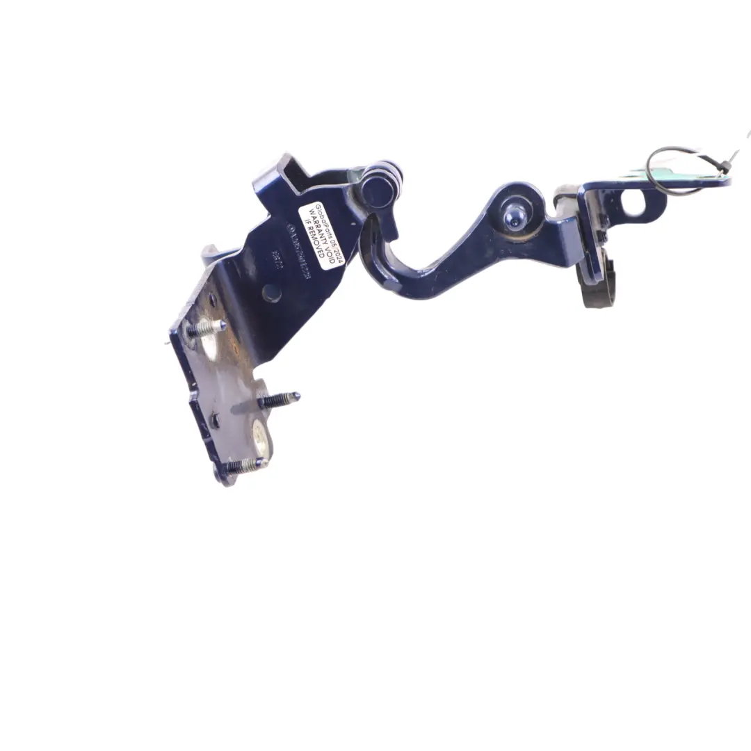 Trunk Lid Hinge Mercedes A205 Right O/S Brilliant Blue Metallic 896 to with Part number A2057507400 Trunk Lid Hinge Mercedes A205 Right O/S Brilliant Blue Metallic 896 - SKU A2057507400-BRB - Part number A2057507400