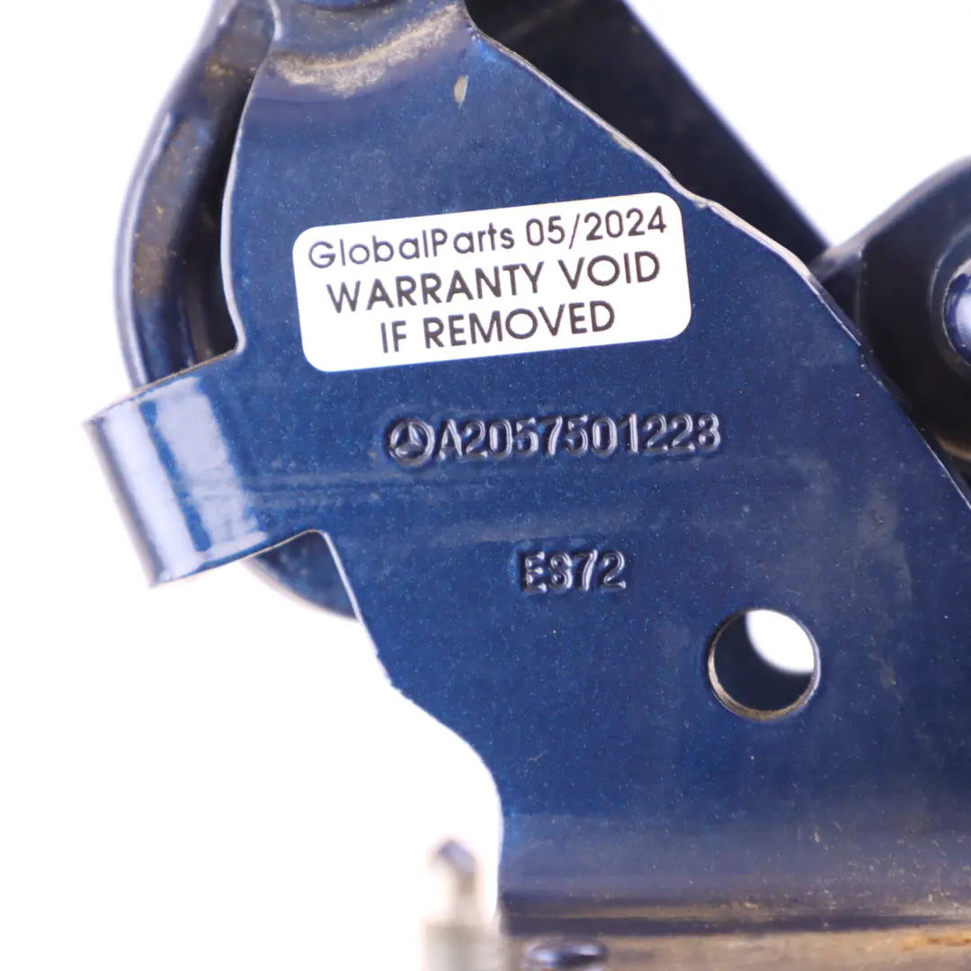  Trunk Lid Hinge Mercedes A205 Right O/S Brilliant Blue Metallic 896 - SKU A2057507400-BRB - Part number A2057507400