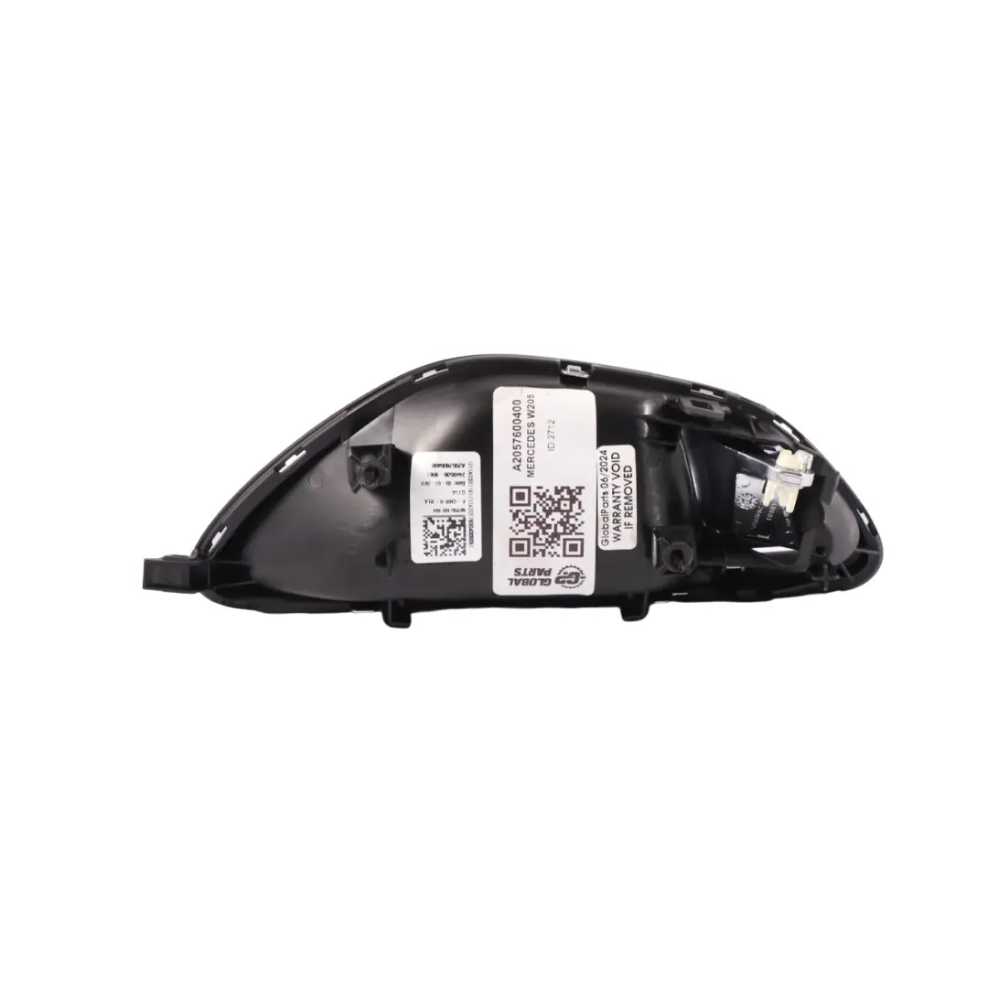 Mercedes W205 Puerta Interior Manija Cubierta Agarre Trasero Derecho - SKU A2057600400 - Número de pieza A2057600400