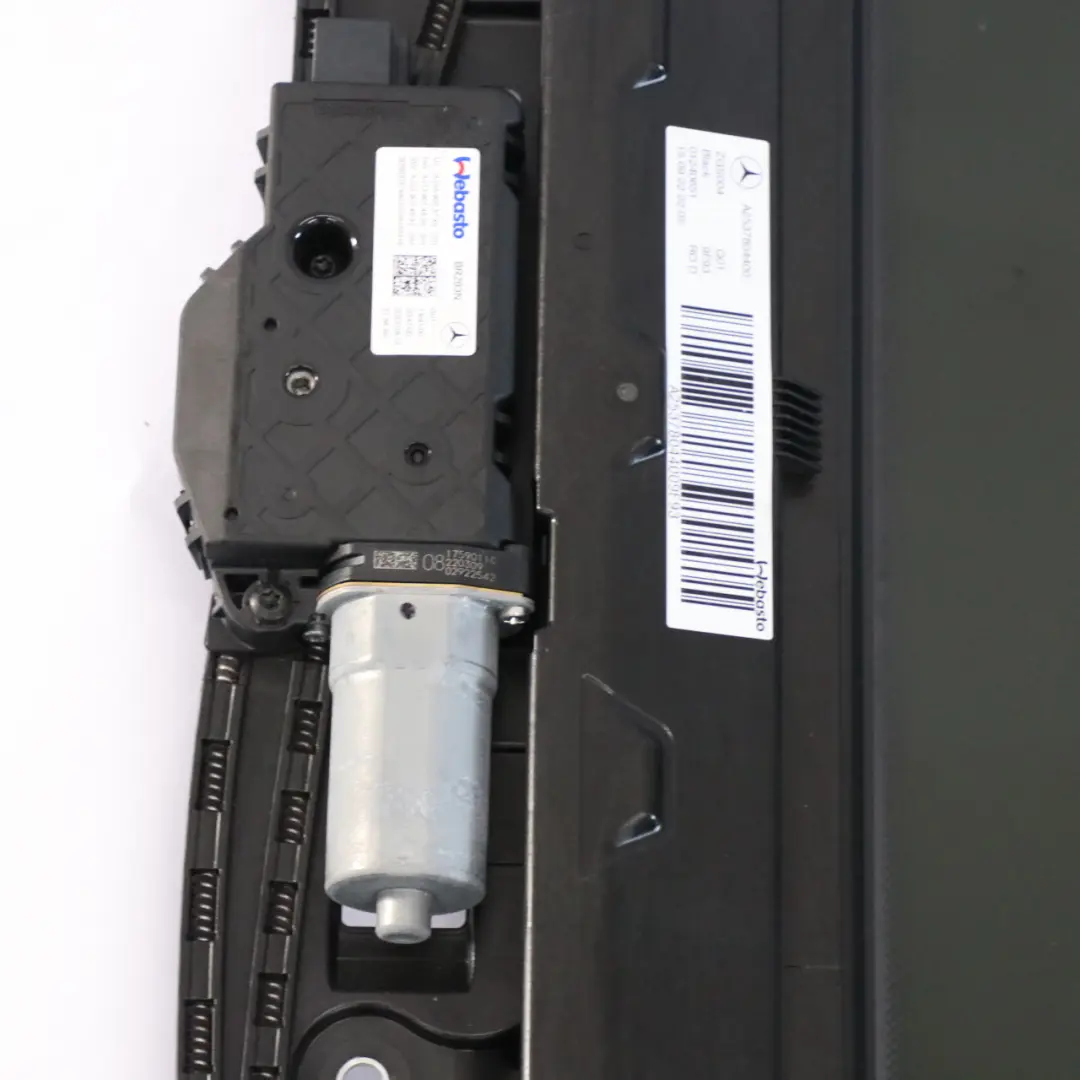 Sunroof Sliding Roof Mechanism Assembly Window Glass to Mercedes C253 with Part number A2057807100 Mercedes C253 Sunroof Sliding Roof Mechanism Assembly Window Glass - SKU A2057807100 - Part number A2057807100