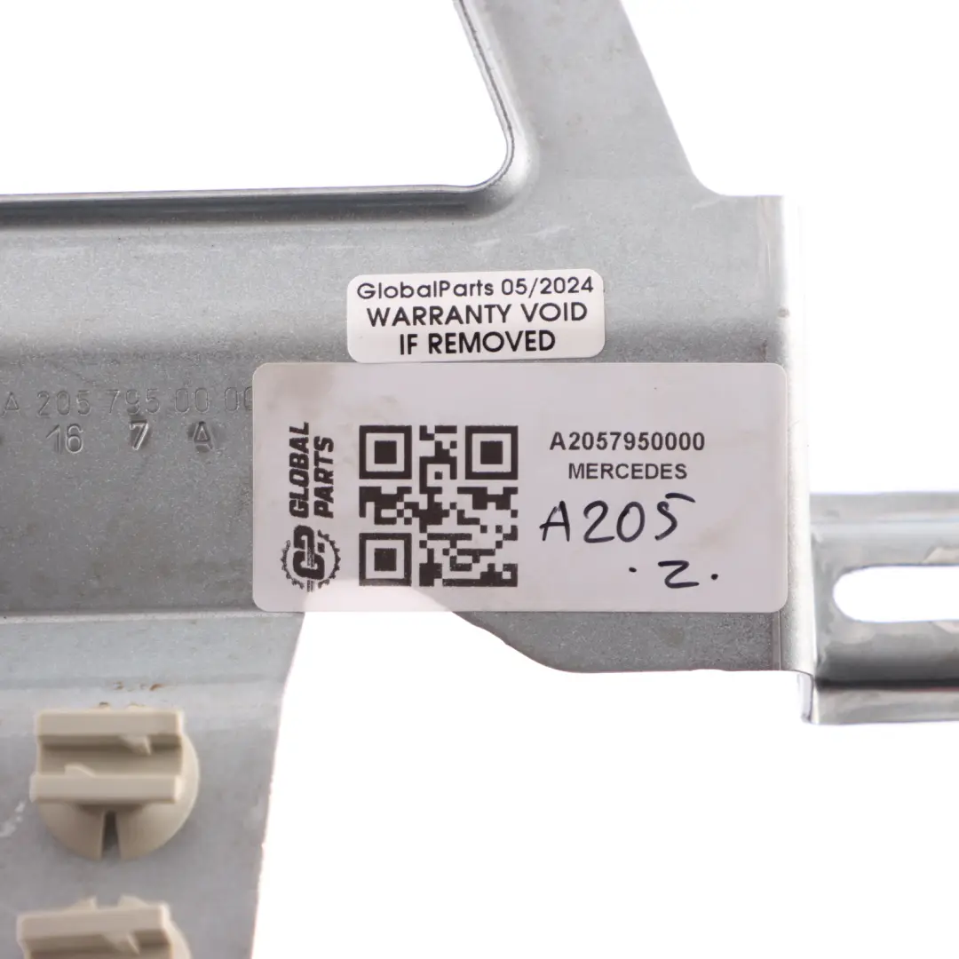 Soft Top Holder Mercedes A205 Convertible Folding Top Drive Bracket to with Part number A2057950000 Soft Top Holder Mercedes A205 Convertible Folding Top Drive Bracket - SKU A2057950000 - Part number A2057950000